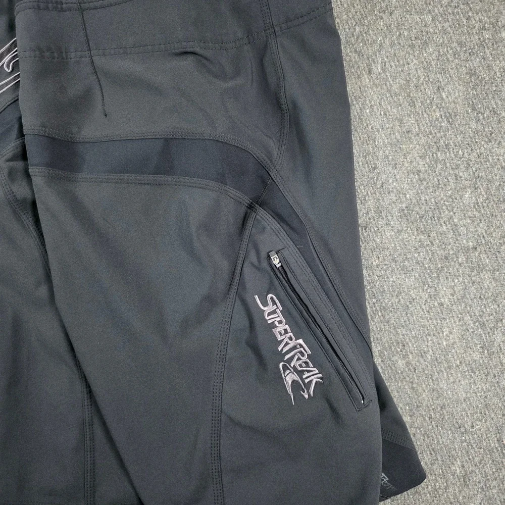 ONeill Superfreak Boardshorts Mens Size 40 Black Hyperfreak Stretch Water Shorts